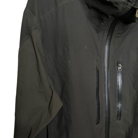 Kuhl Projekt Hooded Rain Jacket Mens Large - Picture 5 of 7